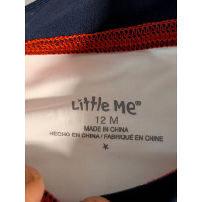 Little Me Baby Boys Sailboat Rashguard Swim Top Size 12 Months NWT