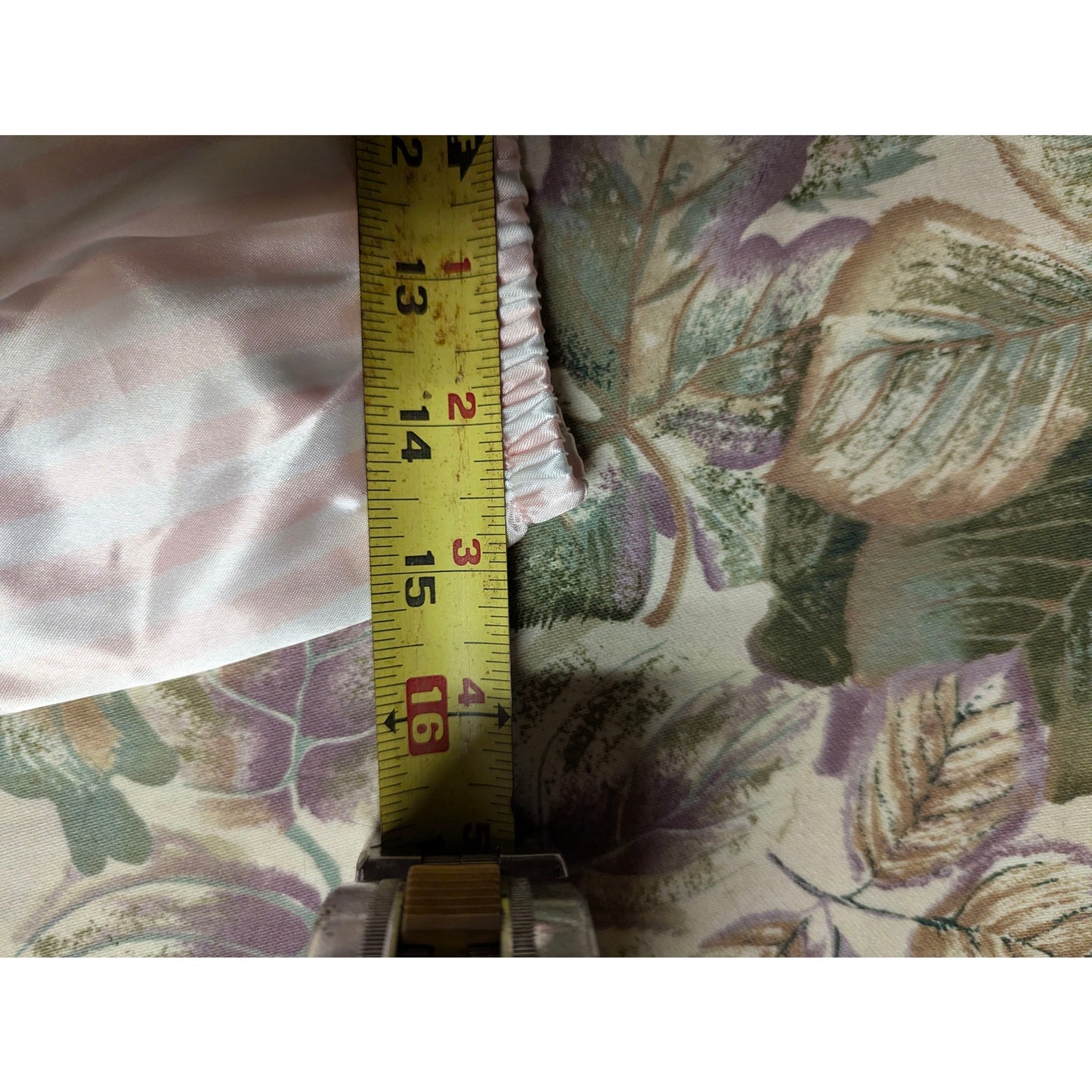 Linea Donatella Pink Striped Satin Pajama Shirt and Shorts Set Size Medium