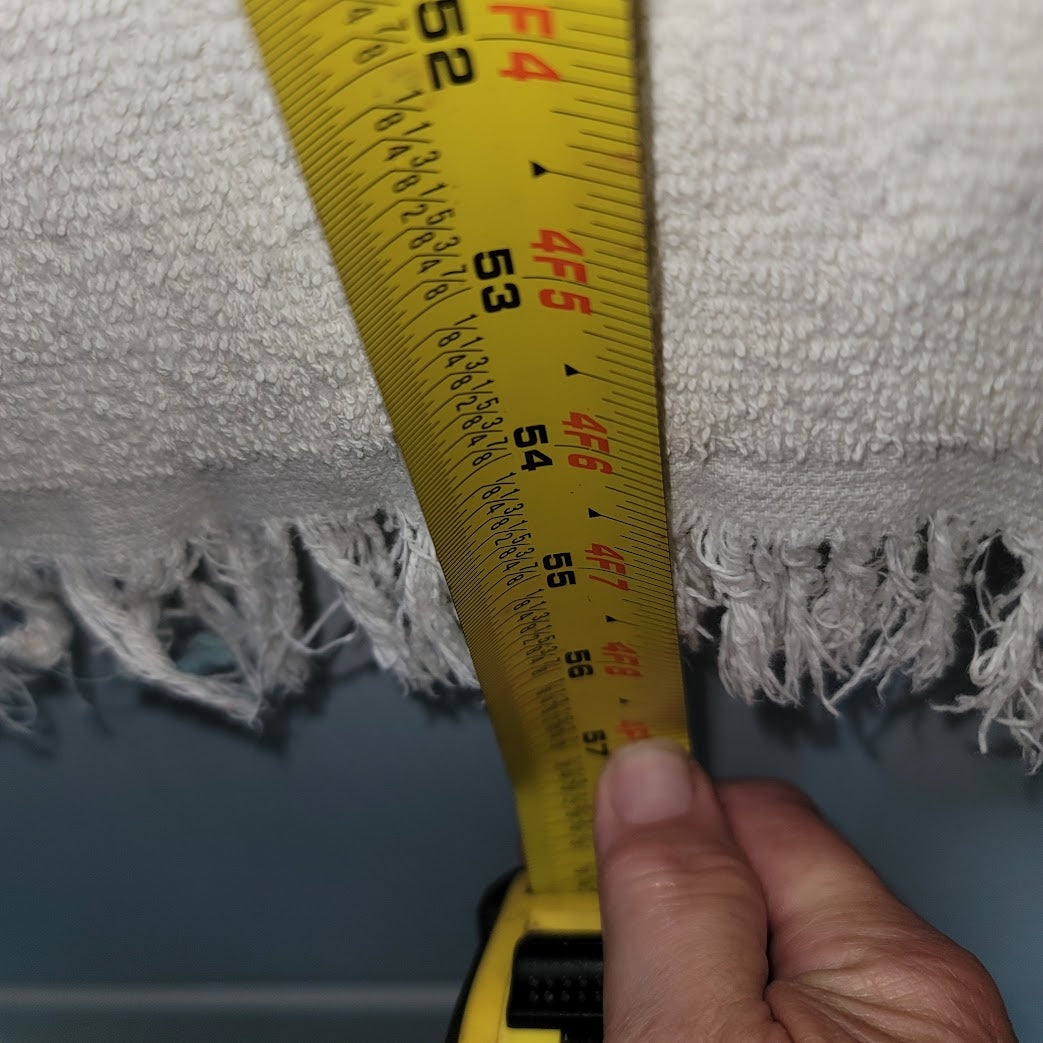 Vintage Miami Beach Florida  towel Beach Graphic Fringe CITRUS Large 32.5"x56"