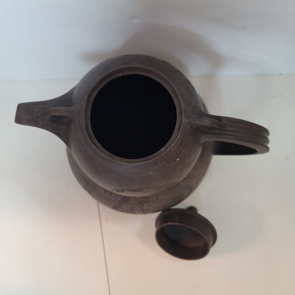 Purple clay teapot MadeChen Xinghua Chinese Yixing Zisha ceremony Hand etched