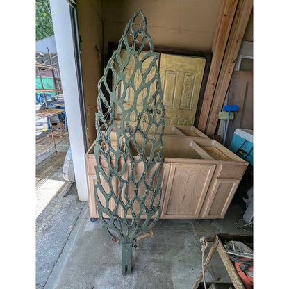 Secondhand Sandies: Set of 3 Wood Christmas Trees Outdoor Decor