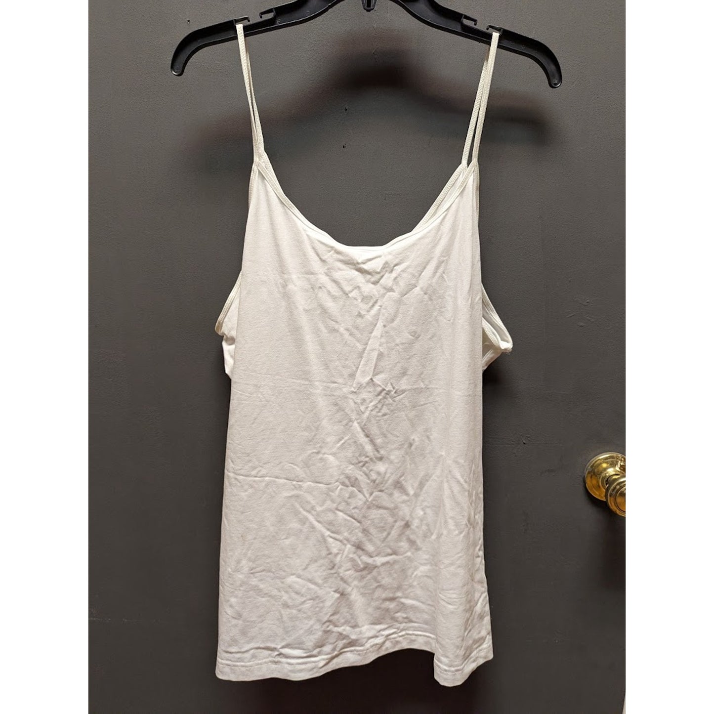 BP. white sleeveless tank top size 4XL plus layering scoop neck NEW