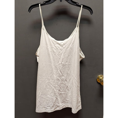BP. white sleeveless tank top size 4XL plus layering scoop neck NEW