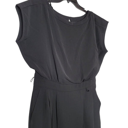 ELIZA J Cap Sleeve Wide Leg Jumpsuit Back zip Size 14 Women's One-Piece Casual
