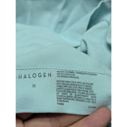 Halogen NWT Green Tank Top Medium Layer VNeck Sleeveless Casual Summer Stretch