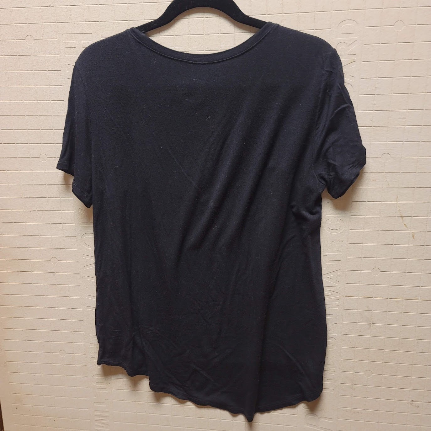 Coca-Cola Size Small Black T-Shirt Short Sleeve Rounded Hem Hi Low