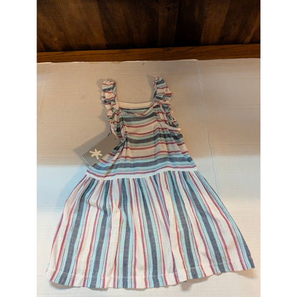 Splendid Girls Multicolor Striped Sleeveless Dress Size 4T NWT