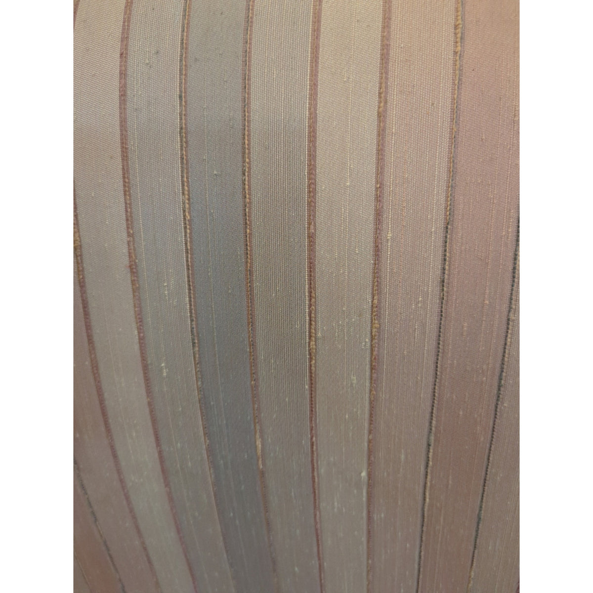 Secondhand Sandies: peach striped wing back chair living room