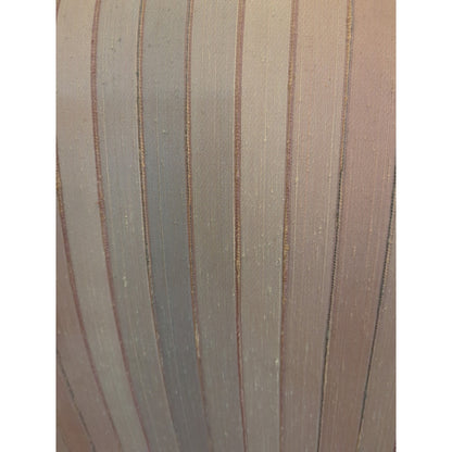 Secondhand Sandies: peach striped wing back chair living room