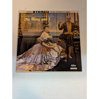 Vintage The King and I Soundtrack Capitol SW 740 Rainbow Label Vinyl LP