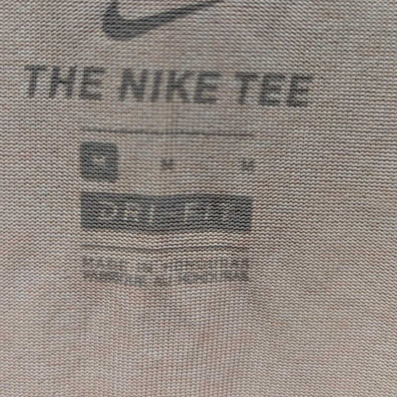 Nike Dri-FIT Tank Top Medium Peach Activewear Performance Sleeveless Shirt