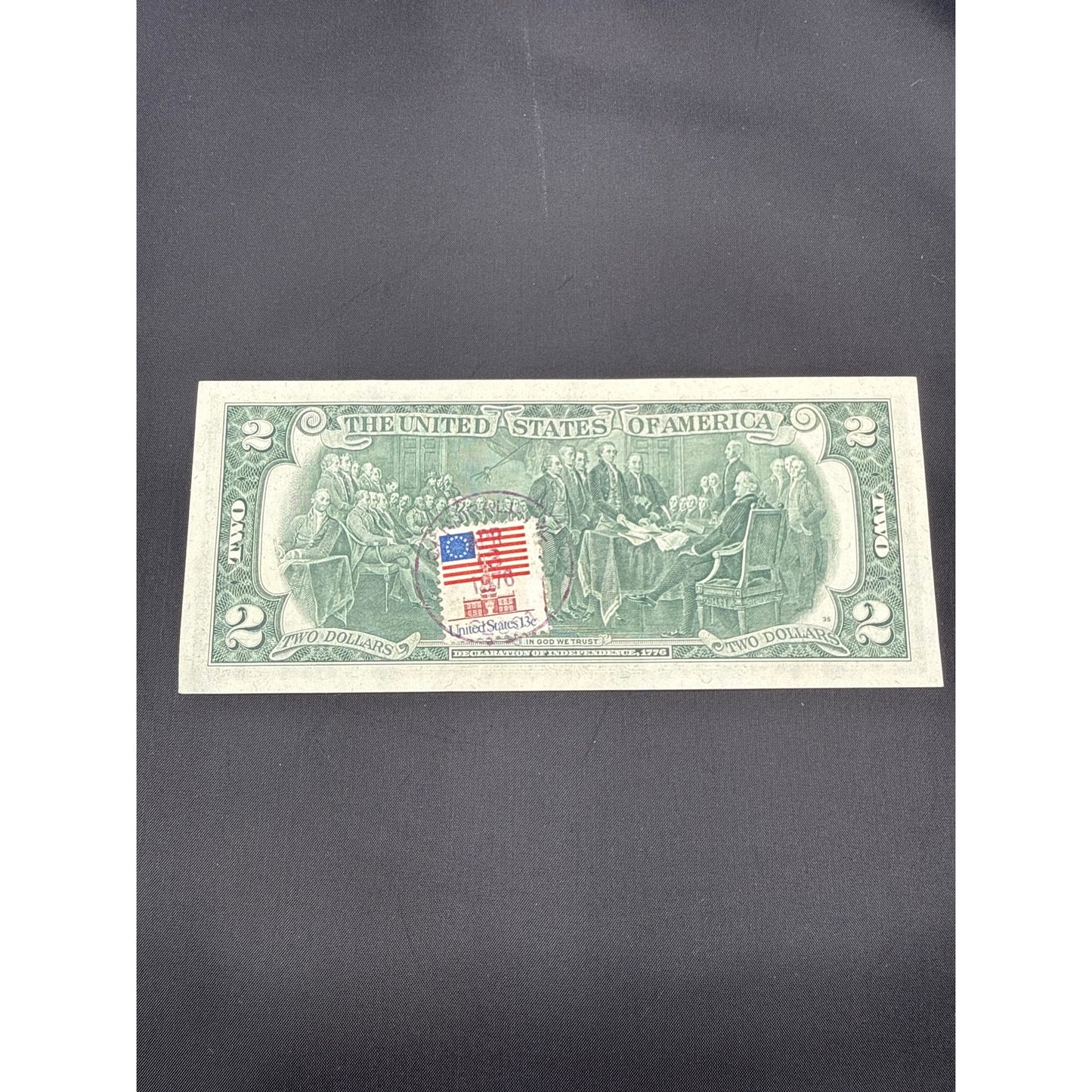 Paper Currency Bank Note USA Paper Money $2 Series 1976 consecutive more