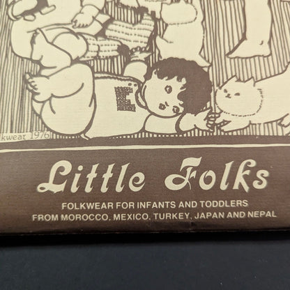Vintage Folkwear 109 Little Folks International Collection Infants & Toddlers