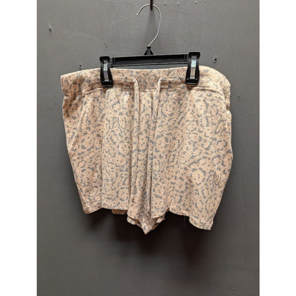 bp.  comfy shorts - pink smoke etched animal Size Small drawstring waist