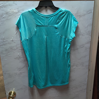 Calvin KCalvin Klein Performance Activewear Top Medium Turquoise Short Sleeve Athletic Teelein Performance Short Sleeve Activewear Top Medium Turquoise T-Shirt