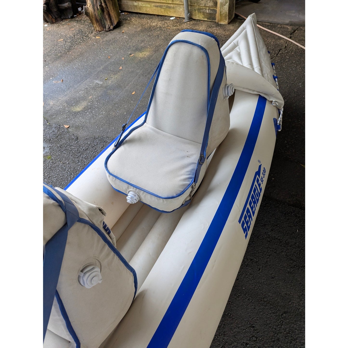 Sea Eagle SE 330 Inflatable canoe kayak portable lightweight flat or mild rivers