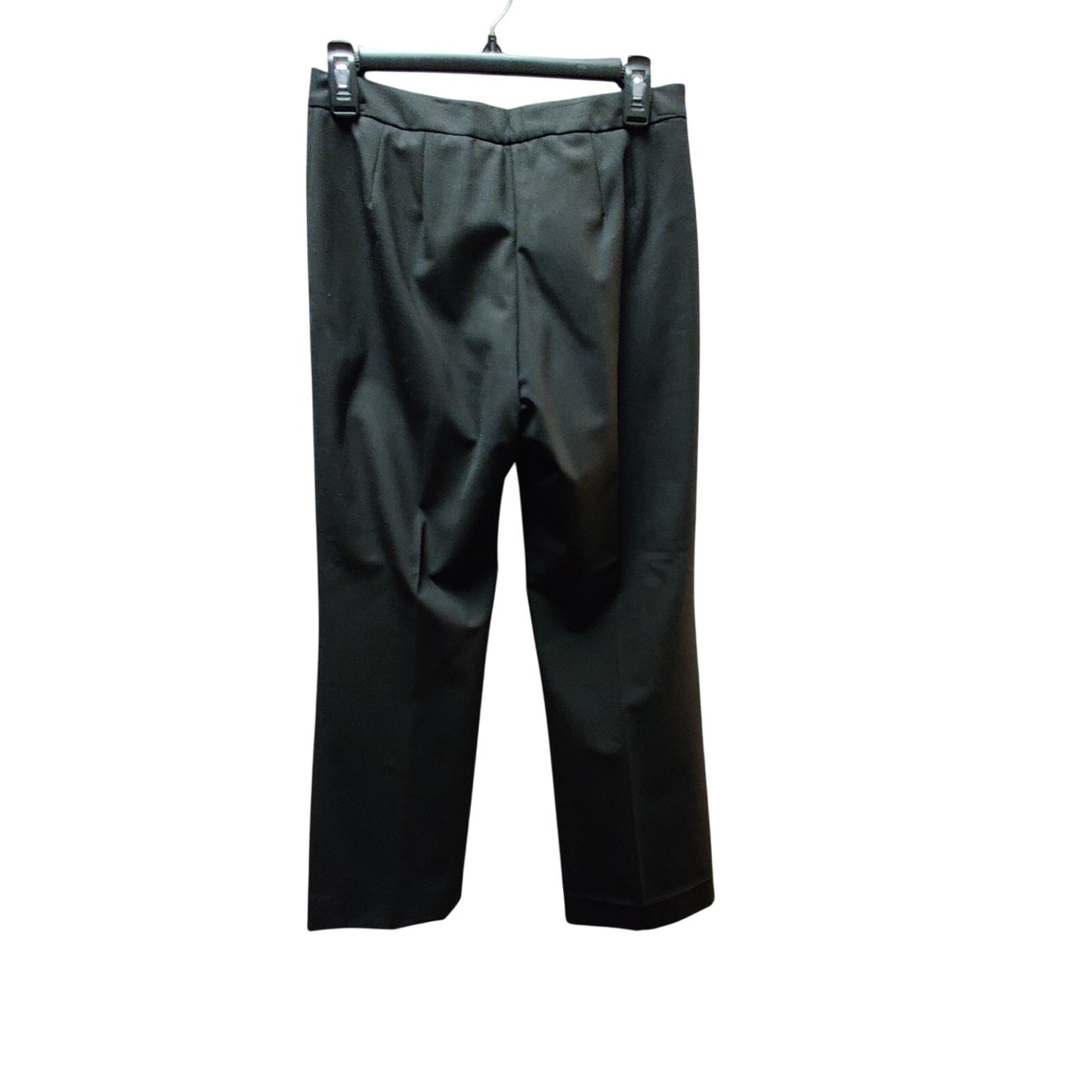 Alex Marie Classic Flat Front No Pockets Gray dress slacks Pants Career 2 Petite