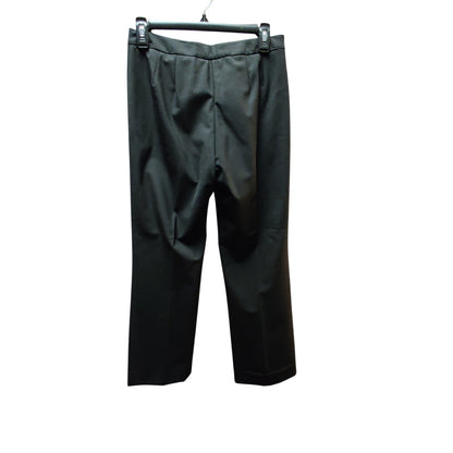 Alex Marie Classic Flat Front No Pockets Gray dress slacks Pants Career 2 Petite