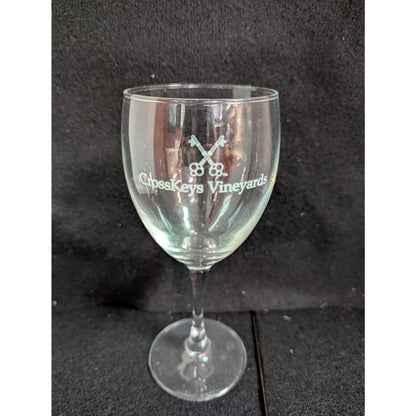 Childress Vineyards Etched Wine Glasses - Set of 3 Drinkware Barware Cocktail