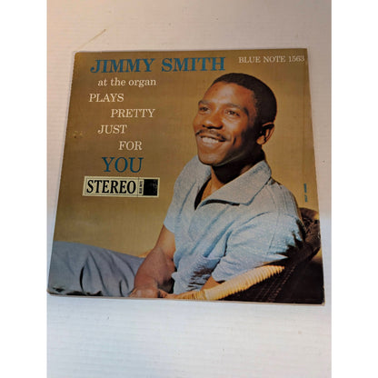 Vintage Jimmy Smith Plays Pretty Just For You Blue Note BST 1563 Stereo Vinyl LP