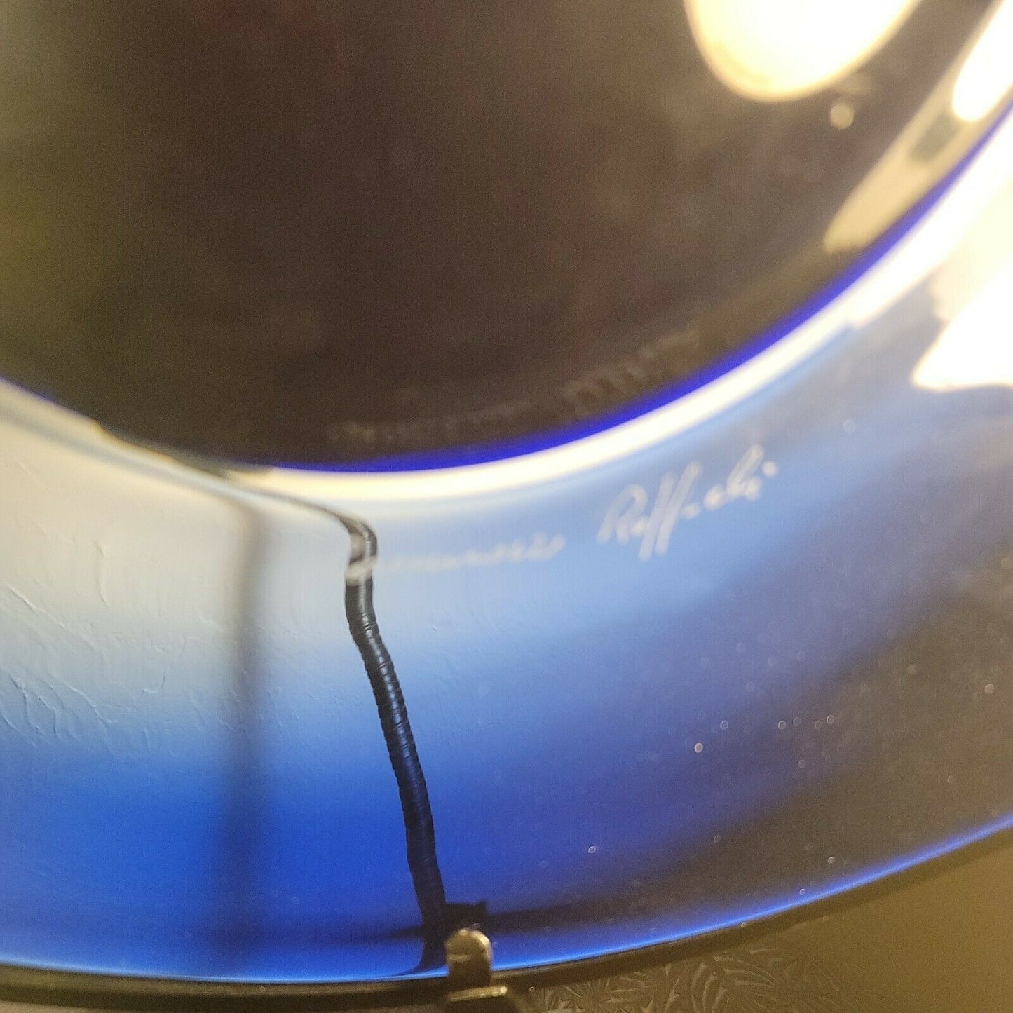 Oggetti Sunset Disc Light Murano Italy Art Glass MCM Table Raffaeli Cammozzo