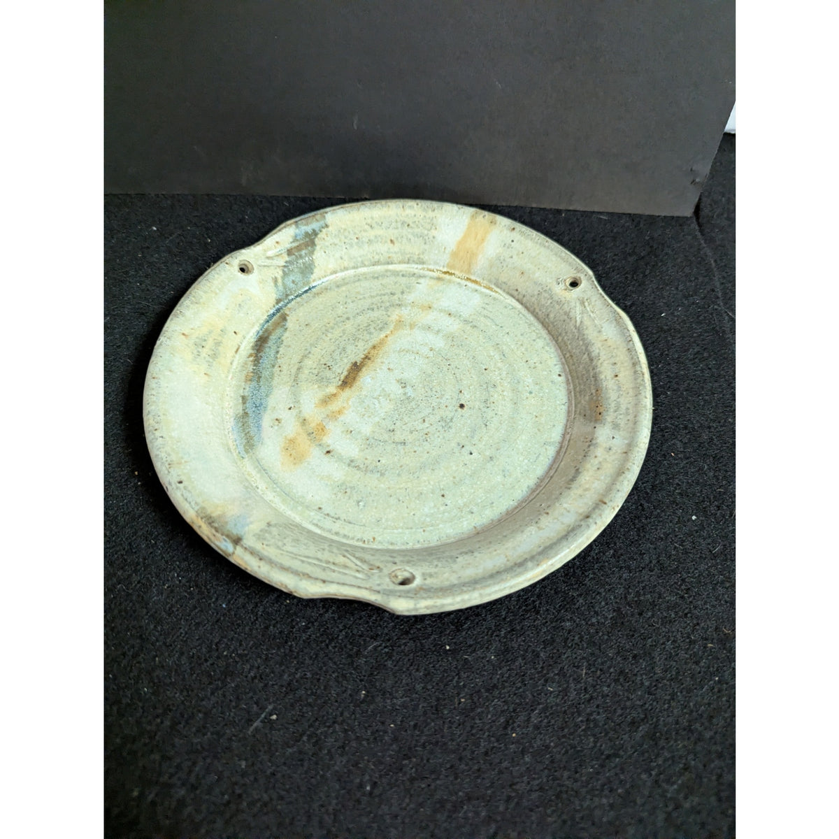 George Griffin Pottery, Sopchoppy Florida Handmade Art Pottery Bread Plate 7.5"