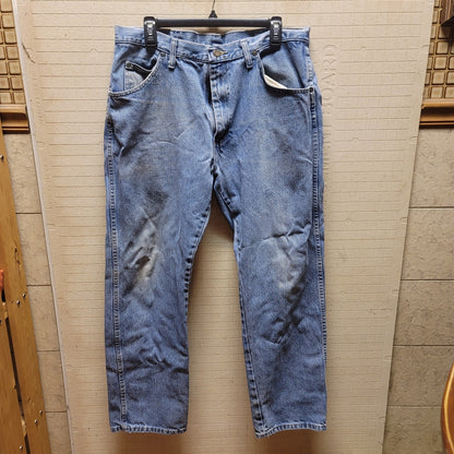Wrangler Regular Fit Jean Size 36" x 32" well worn
