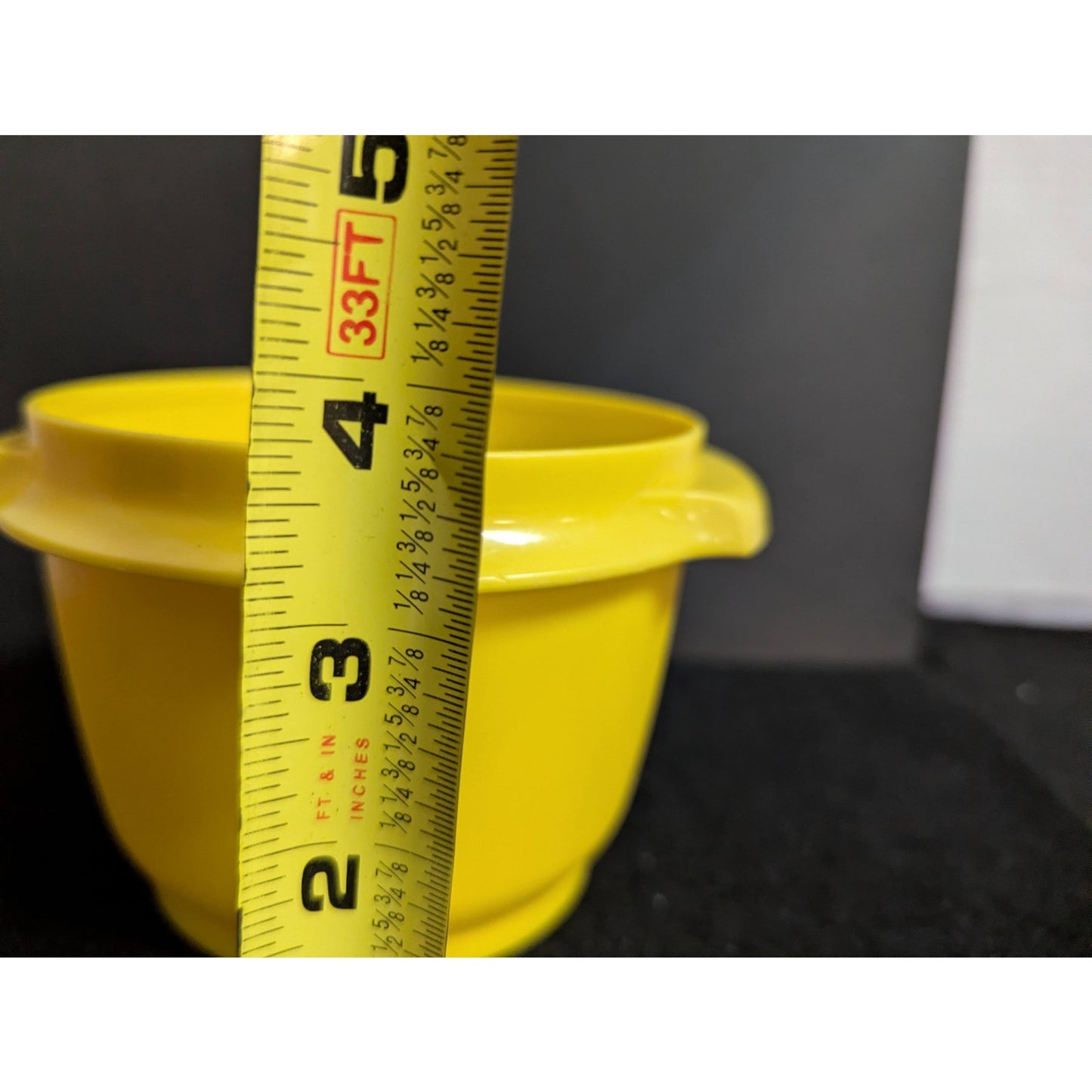 Vintage Tupperware Sunshine Yellow Servalier Mixing Bowl NO LID