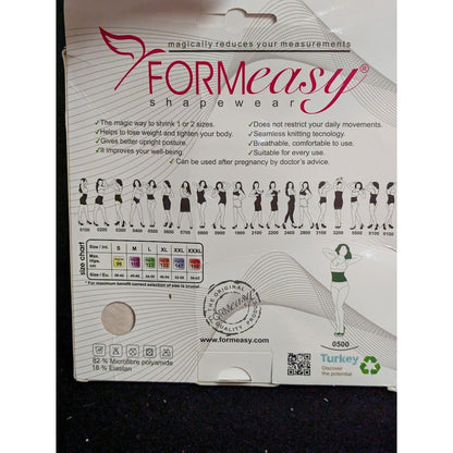 FORMeasy shapewear beige tan 3XL Waist Shaper