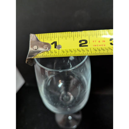 9" Vintage Elegant Crystal Champagne Flutes Tall Pulled Stem Barware Glasses 3