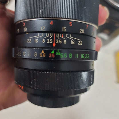 Vivitar 135mm f2.8 Auto MF Telephoto Portrait M42 Screw Mount Lens No. 378003178