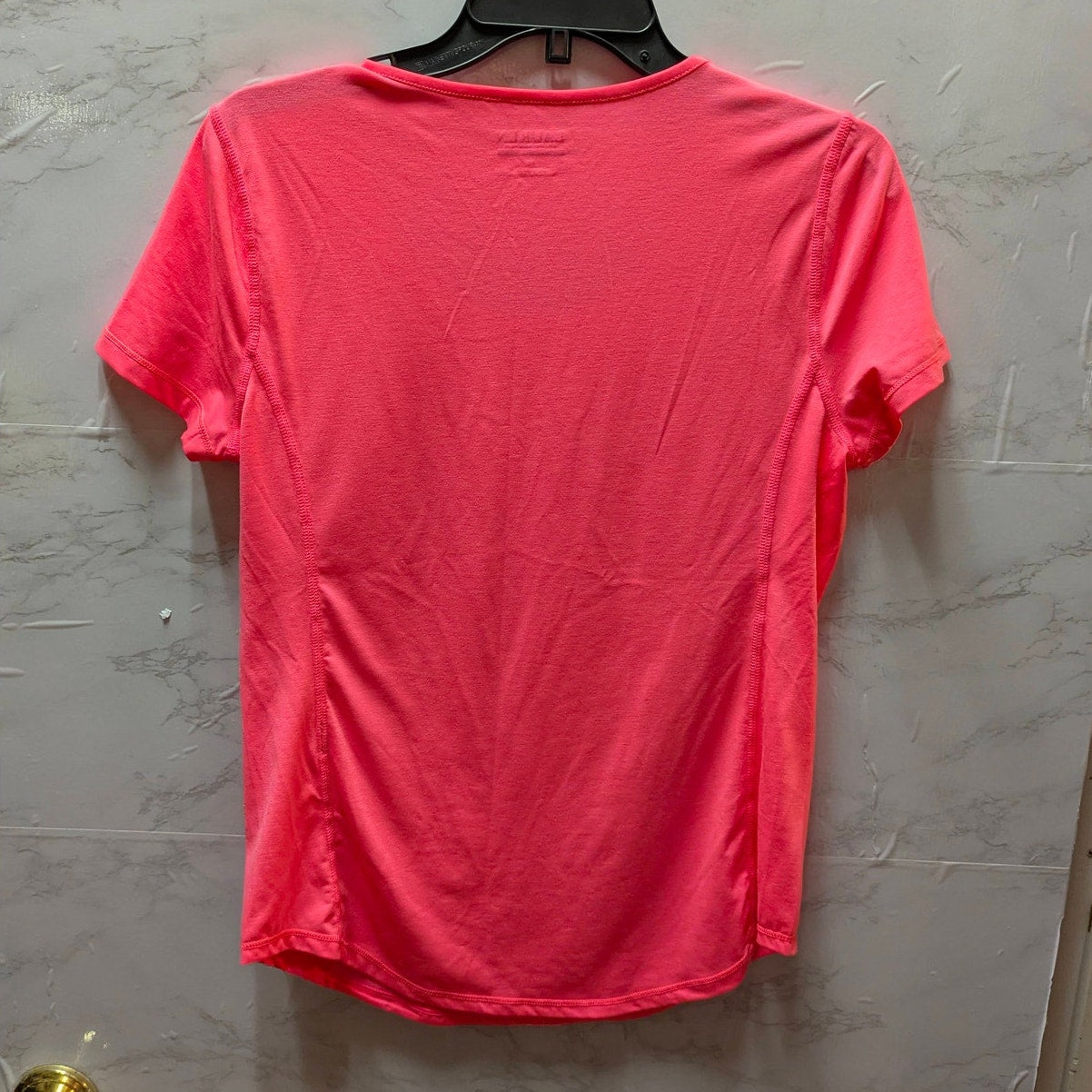 Lauren Ralph Lauren Active Neon Pink Short Sleeve Athletic Tee Size Medium