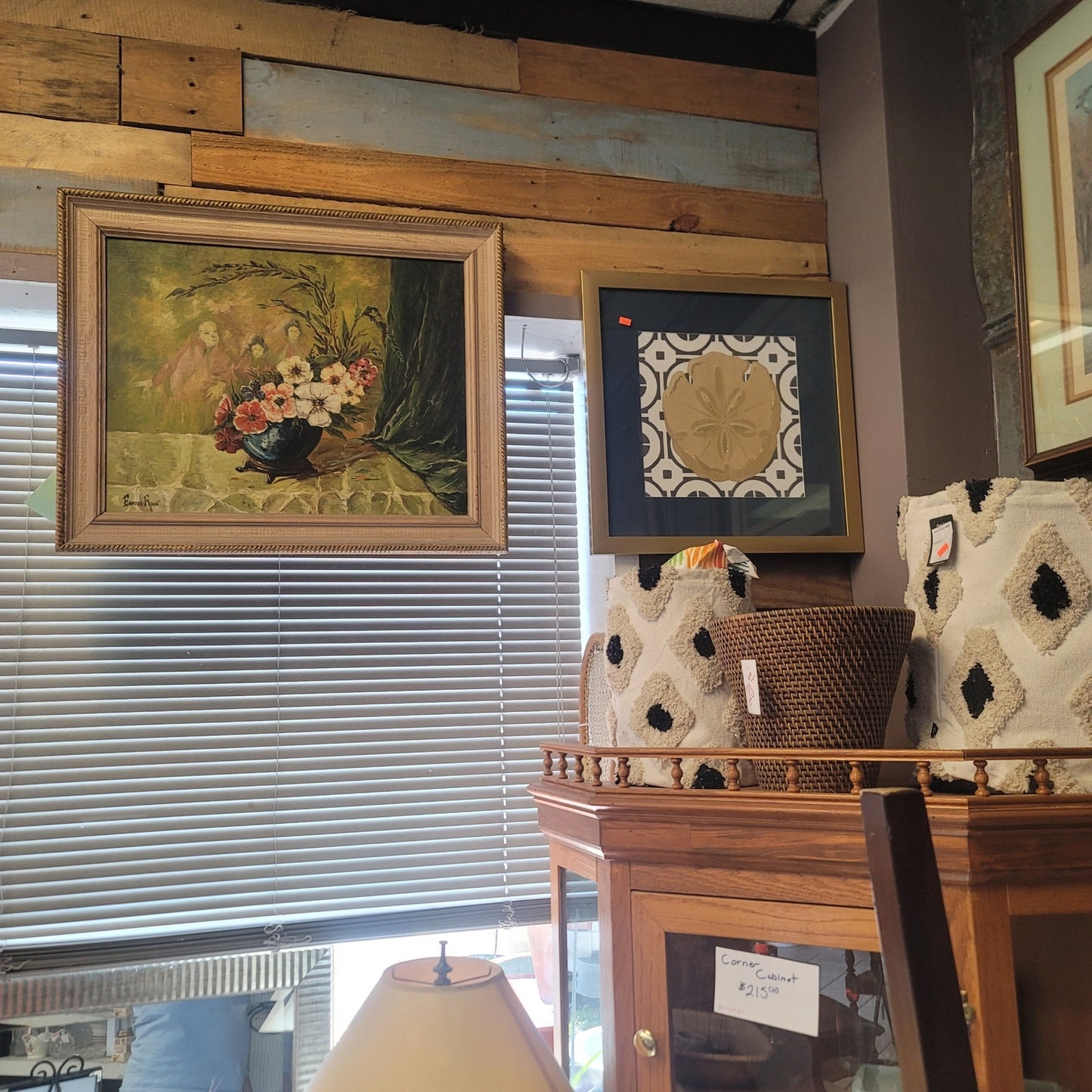 SECONDHAND SANDIES:  artwork: Come by and take a look, as it is always changing