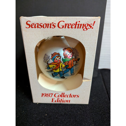 Vintage 1987 Campbell's Kids Collector's Edition Christmas Ornament