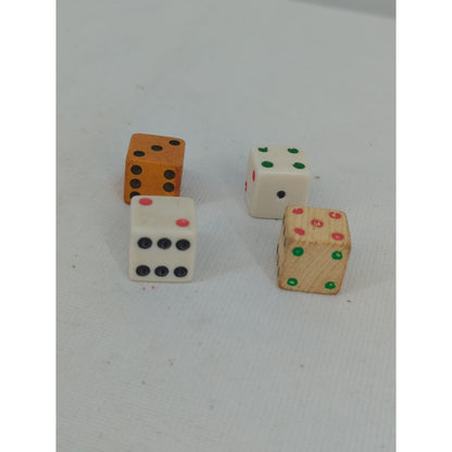 Vintage Mixed Material and Early Plastic Dice Collection
