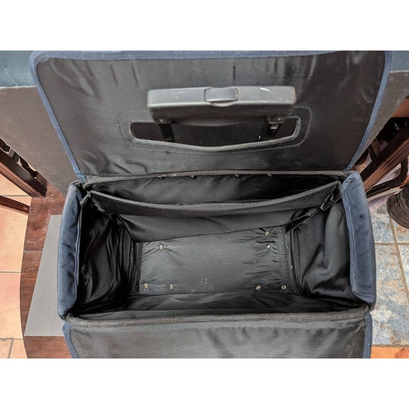 Scrapbooking Companion Rolling Tote wheels Organizer Suitcase Portable Storage