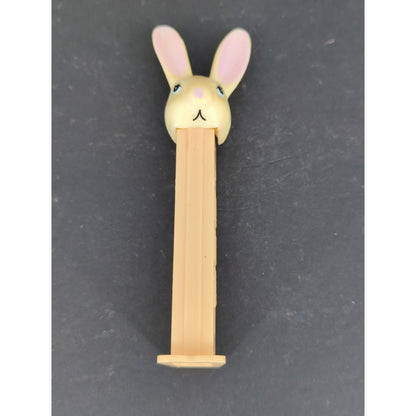 Vintage Rabbit Pez Dispenser Peach Stem Collectible Model D with Feet