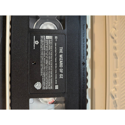 Vintage The Wizard of Oz Warner Home Video Clamshell VHS Tape Classic Movie