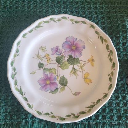 Salad Plate 8" Casual Gourmet Garden Noritake #6 Floral DOGWOOD DISCONTINUED