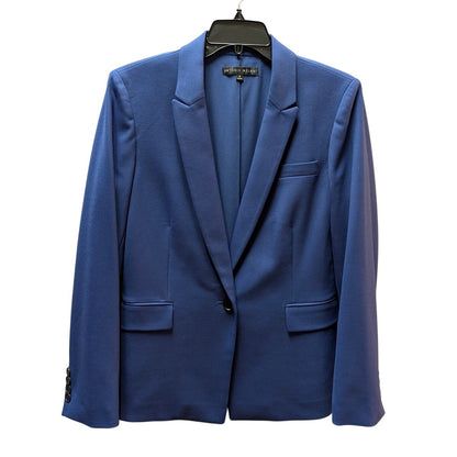 Antonio Melani Size 6 Blue Wool Blazer Corporate Core Business Casual Jacket