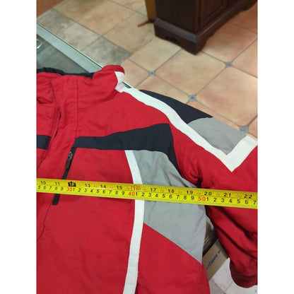 L.L. Bean Boys Size Large 14-16 Red Weatherproof Ski Jacket Winter Snowboarding