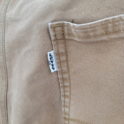 Levis Two Horse Brand Carpenter Pants Brown 38 x 32 mENS WORK
