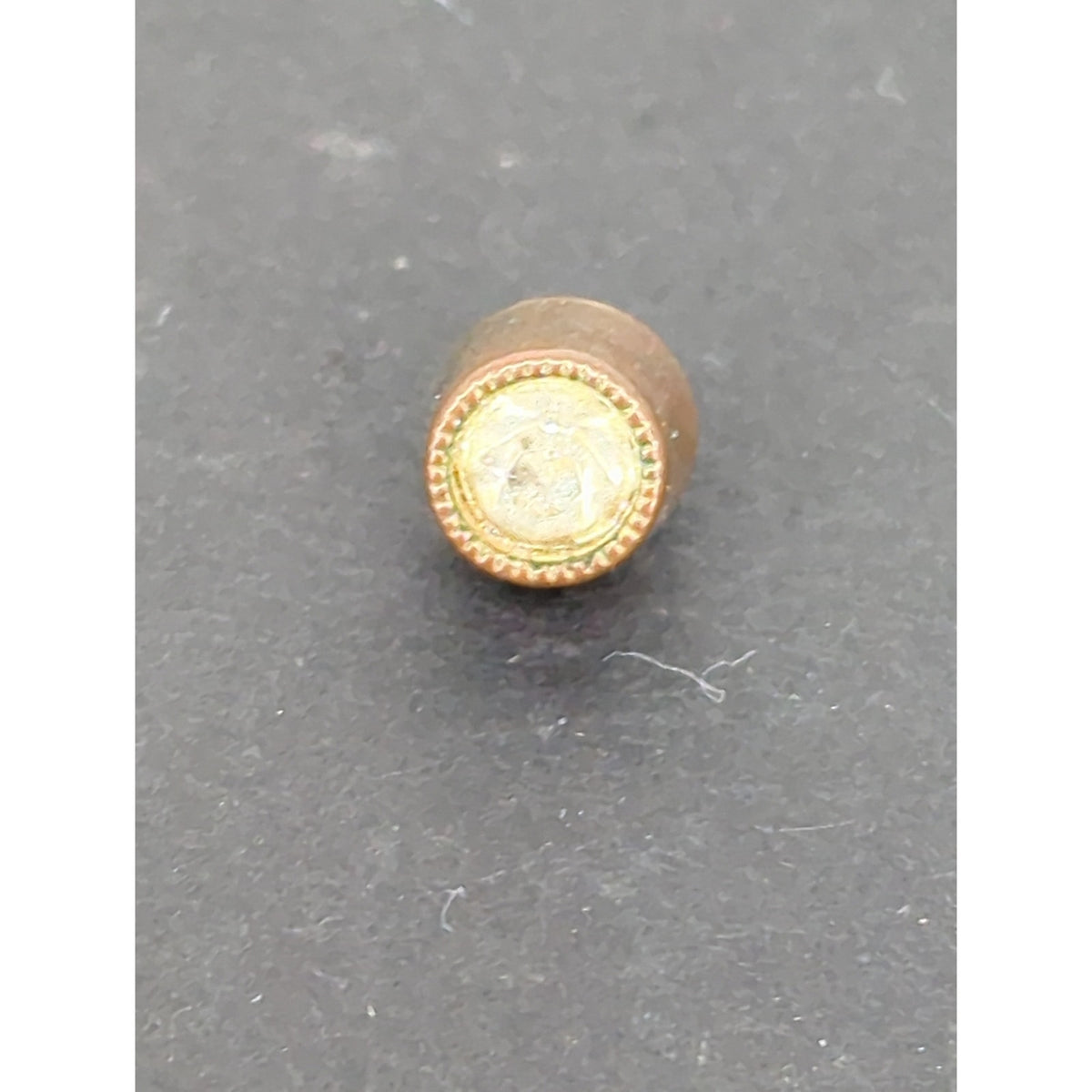 LOT of 15 Antique Vintage Victorian Brass Mixed Materials Buttons ESTATE FIND G