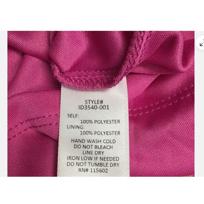 All In Favor Sundress Pink Floral Ruch Mini Spaghetti Strap Lined XS New SUMMER