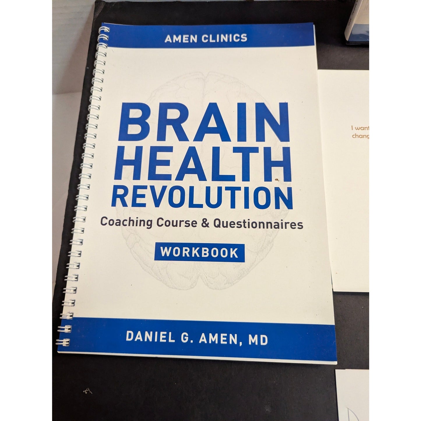 Dr Daniel Amen Change Your Brain Heal Your Mind Book & DVD Set Collection