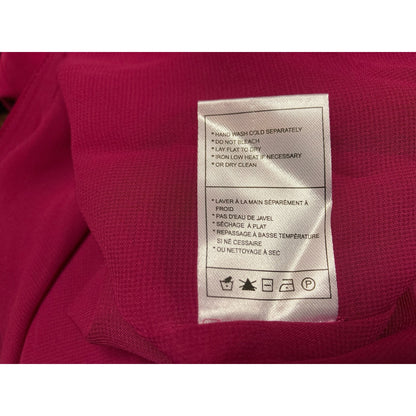 Cupcakes and Cashmere Women's Dress Size 4 Vibrant Fuchsia NEW V-Neck Empire