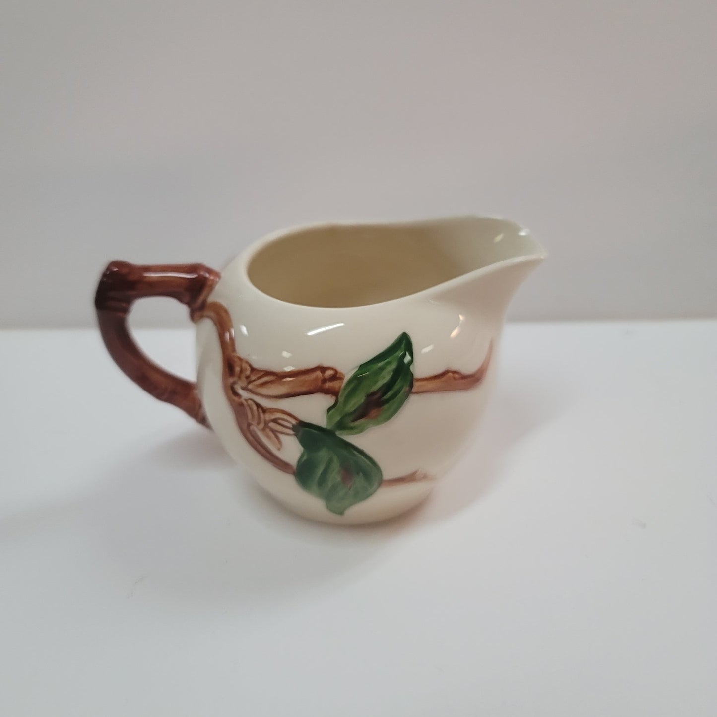 FRANCISCAN VINTAGE JUG PITCHER CREAMER Apple USA Backstamp