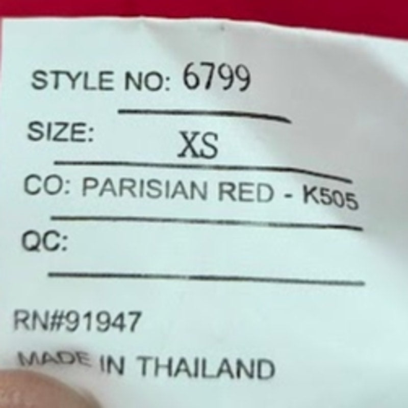 After Six Style No. 6799 Parisian Red Size XS Formal Maxi Dress