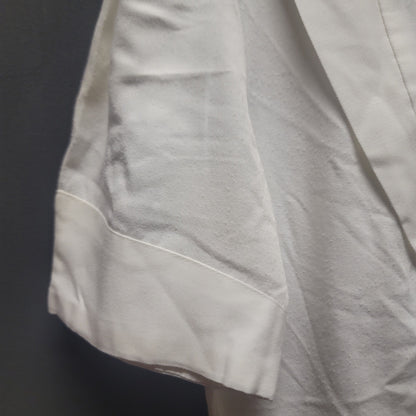 Vintage Dress Whites White Short Sleeve Nurse Uniform Dress Mid-Century Mod 10