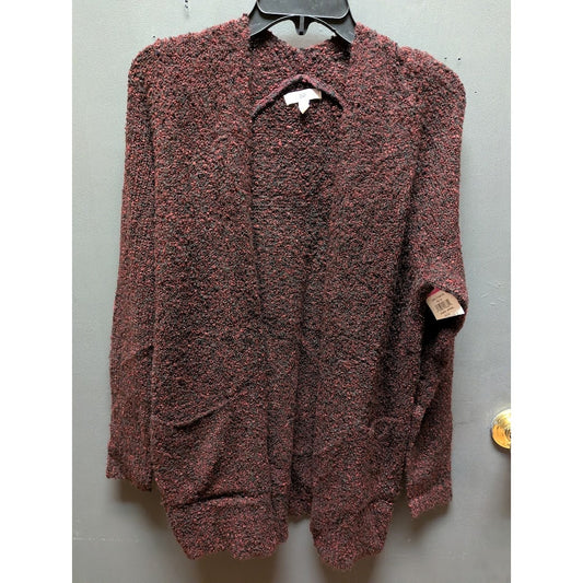 BP. Size XXS Cardigan sweater open front with pockets cozy Nubby mulitcolor NEW